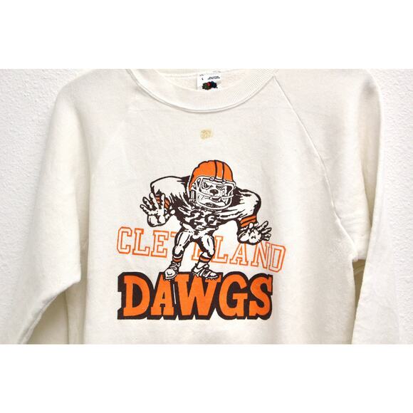 Vintage Cleveland Browns Football Sweatshirt Large - Picture 2 of 8